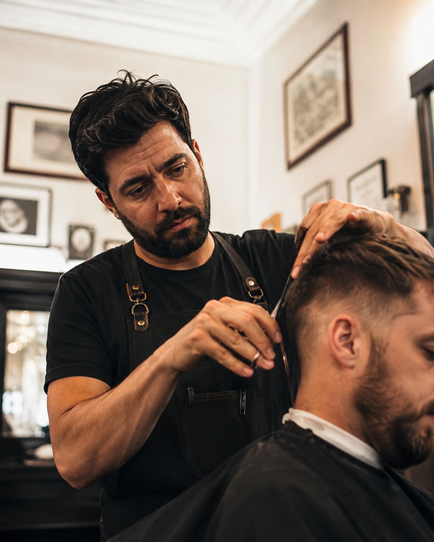 Barbearia e salão de beleza